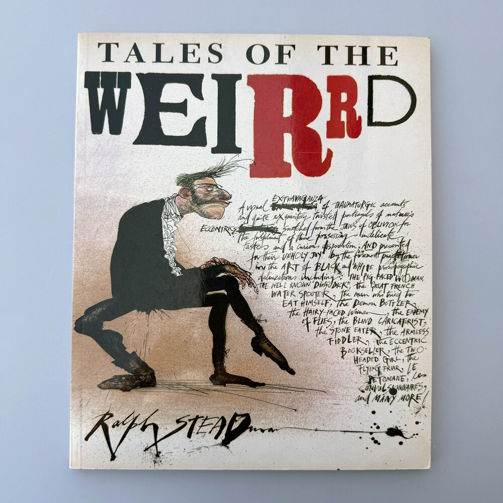 Tales of the Weirrd Ralph Steadman Softcover Book Weird